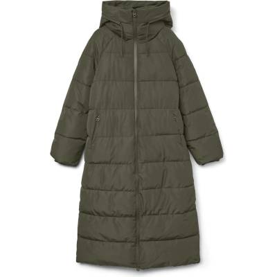 Vero Moda Elanor Laurie Long Padded Coat - Green