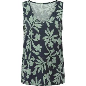 Sherpa Дамски топ Sherpa Women's Neha V-Neck Tank Top - Black Gurans (916-6733-0114)