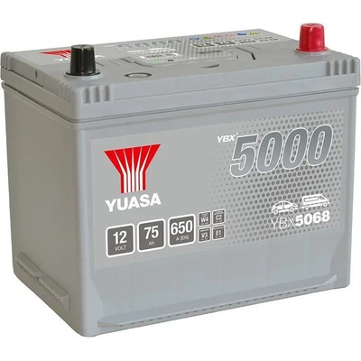 YUASA 75Ah 650A right+ (YBX5068)