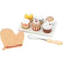 TRYCO Dřevěný set cupcake