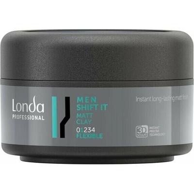 Londa Professional Men Shift It Matt Clay matná stylingová hlina 75ml