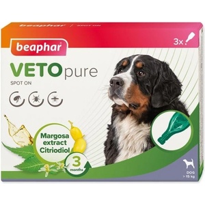 Beaphar Пипета Beaphar Vetopure Spot on пес L 3бр (244-211197)