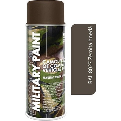Deco Color Military Paint zemitá hnedá RAL 8027 400 ml - kamuflážny sprej