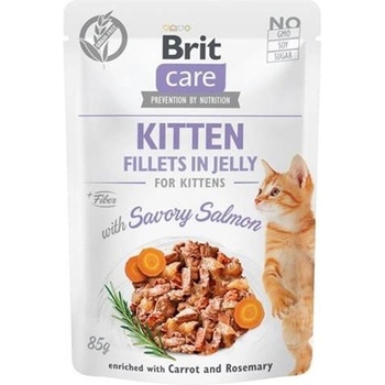 Brit Care Cat Fillets in Gravy with Savory Salmon 24 x 85 g