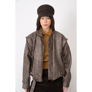 Ruslan baginskiy каскет дамски от вълнена материя Wool-blend Cap (NBC09.WP.PFRB)