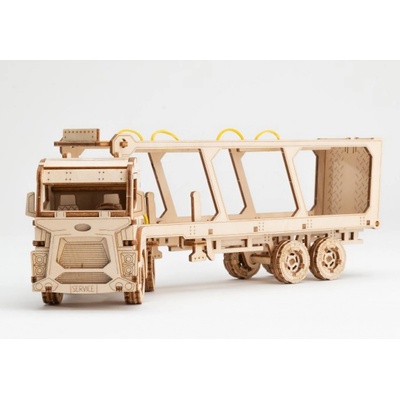 Wooden City 3D dřevěné puzzle Car carrier truck 182 ks – Zboží Dáma