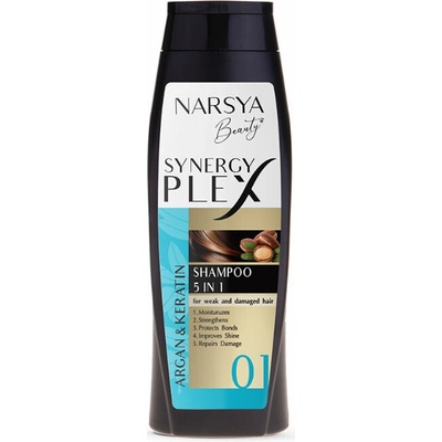 Arsy Cosmetics argan + keratin synergy plex šampon na vlasy 5v1 450 ml