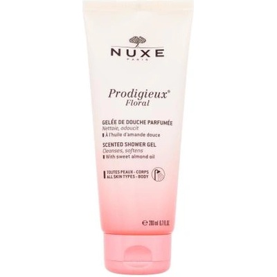 NUXE Prodigieux Floral Scented Shower Gel душ гел с бадемово масло и флорален аромат 200 ml за жени