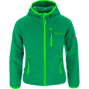 TROLLKIDS Детско софтшел яке Trollkids Kid's Stavanger Jacket Fleece jacket - Dark Green / Light Green - размер 104 (EU) (703-3031-0913)
