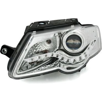 EAGLE EYES Кристални фарове dayline vw passat 3c (05+) - хром
