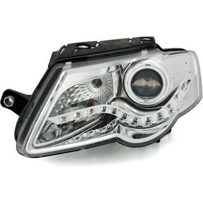 EAGLE EYES Кристални фарове dayline vw passat 3c (05+) - хром