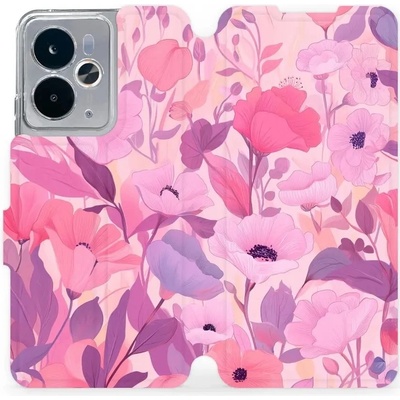 Mobiwear - Realme 14T 5G - VP74S Růžové květy snů – Zboží Živě