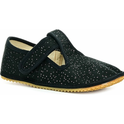 Beda Black Shine BF-060010/W Barefoot papuče