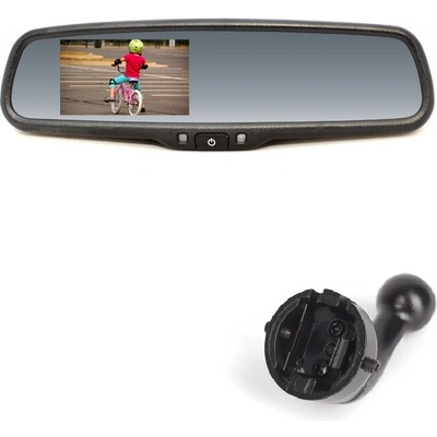 167 Spätné zrkadlo s LCD displejom pre Skoda, VW, Audi, RM LCD SK