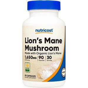 Nutricost Нервна и мозъчна функция - Лъвска грива - Lion' s Mane, 90 капсули (70287 (292101) NC)