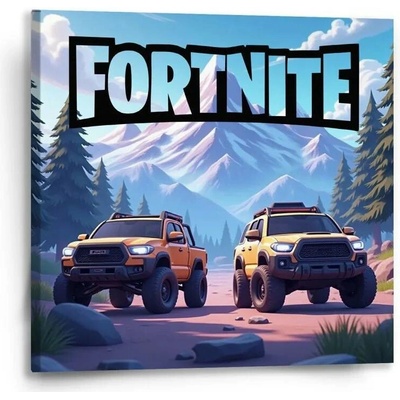 Sablio Obraz FORTNITE Off-road auta - 50x50 cm