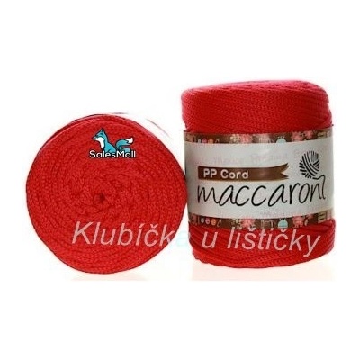 Maccaroni PP Cord 5mm červená - 31