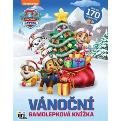 Samolepková knížka vánoční Tlapková Patrola