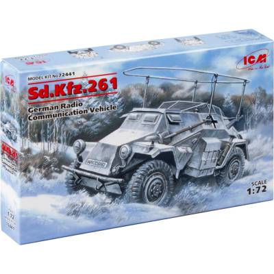 ICM Sd.Kfz.261 German Radio Communication Vehicle 1:72