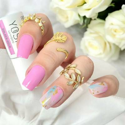 YOSHI Gél lak Pastel Paradise Golden Hour 828 6 ml