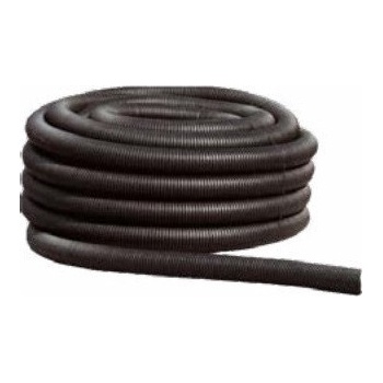 Midas flexibilní drenážní roura DN 80 PE bez otvorů černá DREF08Č-N