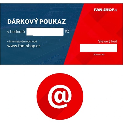 Fan-shop Elektronický dárkový poukaz 1000,- Kč