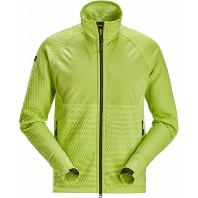Snickers Workwear mikina FlexiWork Active Comfort limetka 84042525003