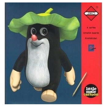 JIKO Škrabacie obrázok Krtko červený