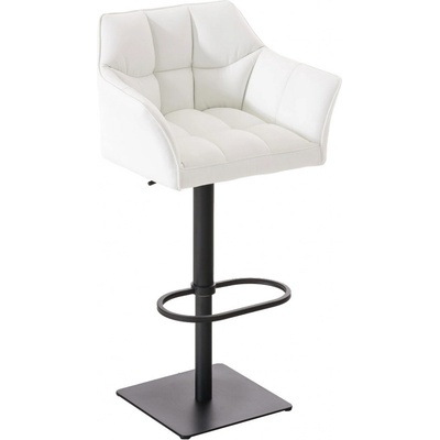 Design-Shop Damas B1 koženka Bílá / černý rám