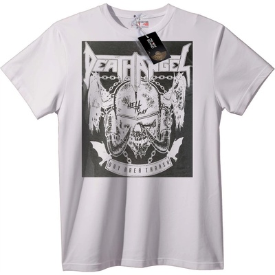 NOONEBRAND Тениска Death ANGEL Метален Череп - 2XL, White