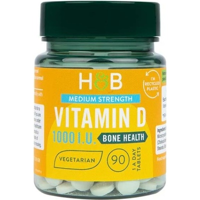 Holland & Barrett Vitamín D 1000 IU 90 tablet