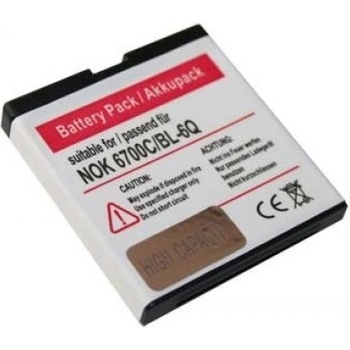 Image 1 of VHBW Батерия за Nokia 6700, BL-6Q, 750 mAh (800100943)