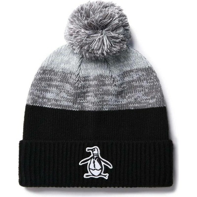 Original Penguin Rib Cuff Pom čepice černá