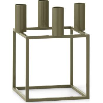 Audo Copenhagen Свещник Kubus 4 маслинен (71041-000885)