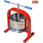 UNI Преса за грозде, ръчна, Dionis Inox, 10 л обем на контейнер, двойна вана (ET12588)
