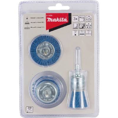 MAKITA sada nylonových kartáčů pro jemné broušení 3 ks D-70758