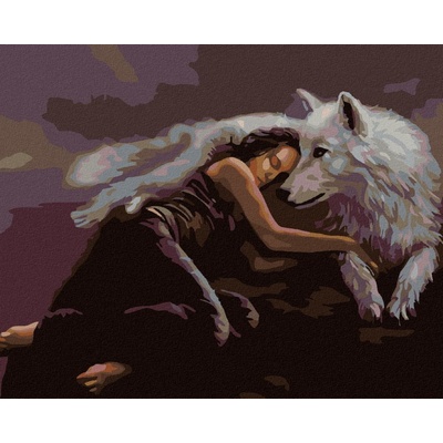 Zuty Maľovanie podľa čísel POD OCHRANOU vlka