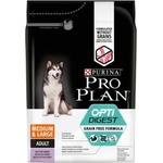 PRO PLAN OPTIDIGEST Medium & Large Adult Grain Free Turkey 12 kg