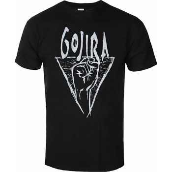 ROCK OFF мъжка тениска Gojira - Power Glove - Black - ROCK OFF - GOJTS05MB