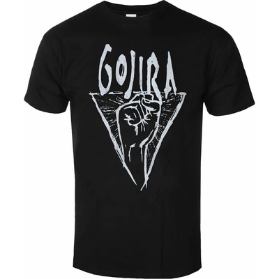 ROCK OFF мъжка тениска Gojira - Power Glove - Black - ROCK OFF - GOJTS05MB