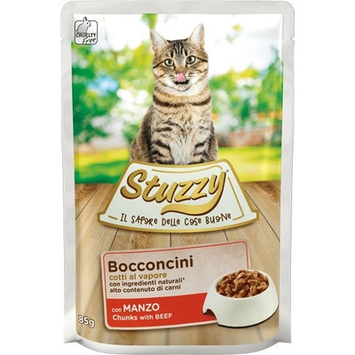Stuzzy Cat Chunks Hovädzie kúsky gravy 85 g