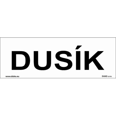 DUKO DUSÍK Formát: 148 x 52 mm