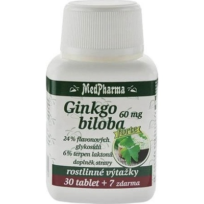 MedPharma Ginkgo biloba 60 mg Forte 37 tobolok