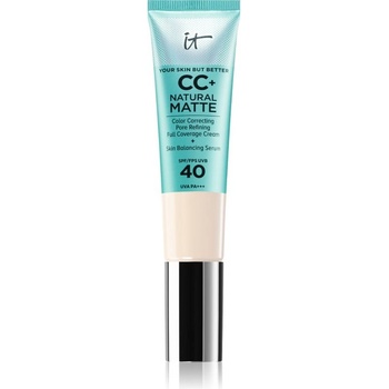 IT Cosmetics Your Skin But Better CC+ Cream Natural Matte zmatňujúci make-up SPF40 Fair Ivory 32 ml