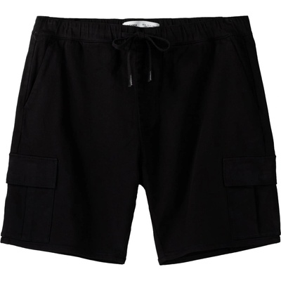 Bershka Карго панталон черно, размер XL