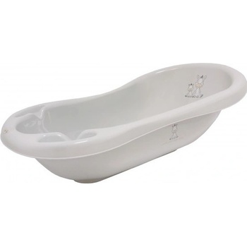 Maltex Vanička ZEBRA se špuntem a protiskluzovou podložkou Šedá