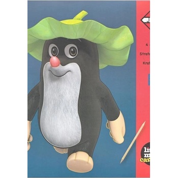 JIKO Škrabacie obrázok Krtko červený