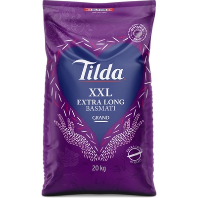 Tilda Grand Extra Dlouhá Bílá Rýže Basmati 20 kg