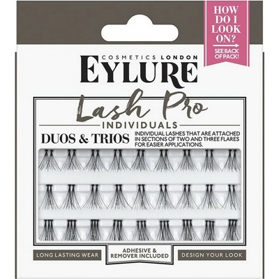 Eylure, Lash-Pro Individuálne trsyrias s lepidom Duos & Trios