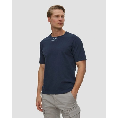 C.p. Company 1020 Jersey Short Sleeve Stencil T-shirt tmavomodré